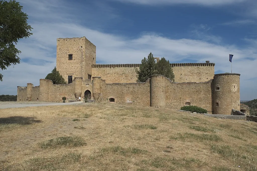 Burg Pedraza in Pedraza in der Provinz Segovia (Kastilien und León/Spanien)