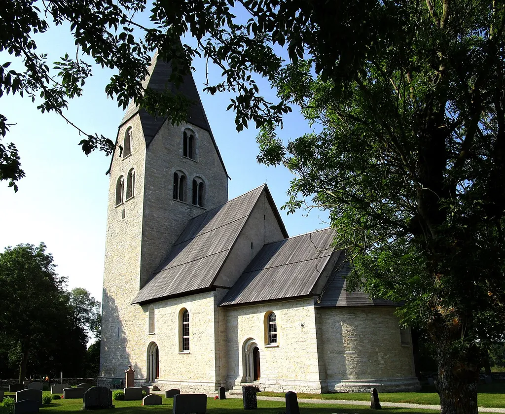 Ganthem Church Gotland Sweden