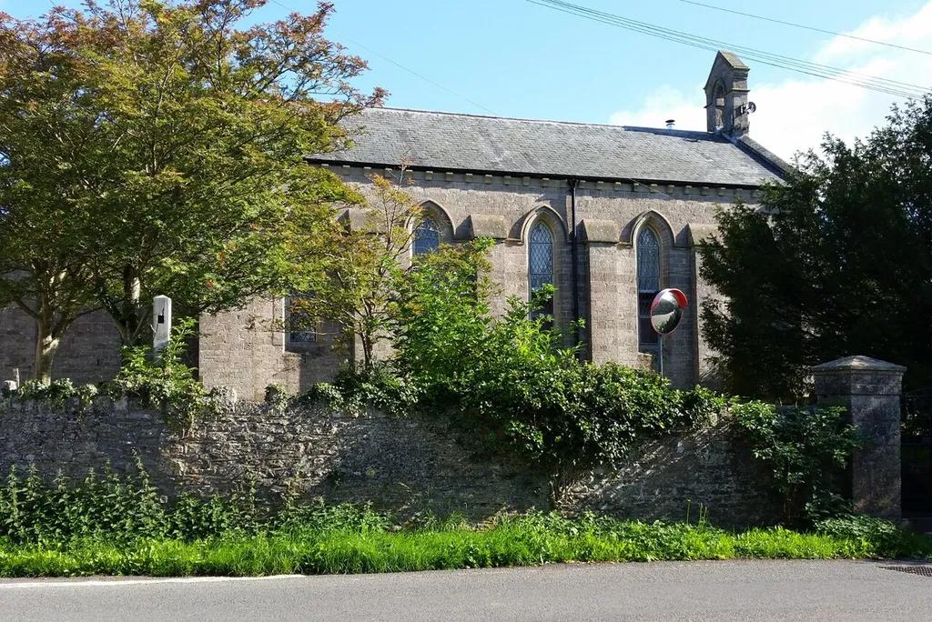 The former church of St John the Evangelist, East Horrington, Somerset