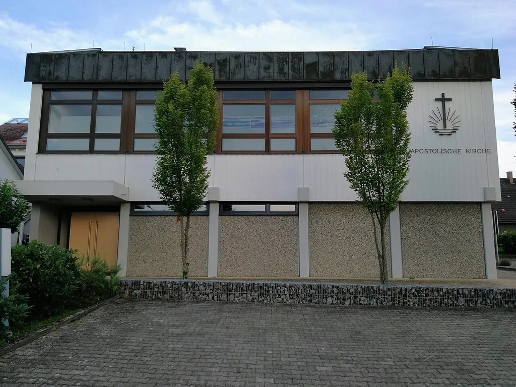 Neuapostolische Kirche Gomaringen, Landkreis Tübingen, Baden-Württemberg, Deutschland