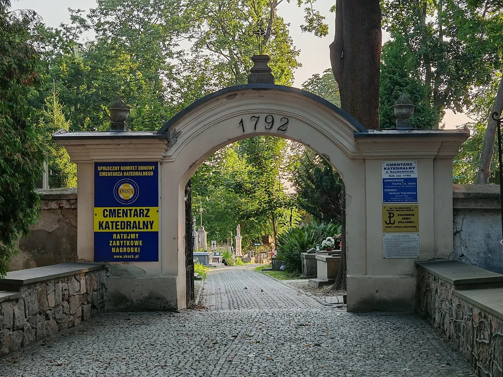 Cathedral Cemetery in Sandomierz