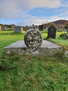 Borlase chest with 2 crosses at approximately 12 metres north of Church of St Sennar
