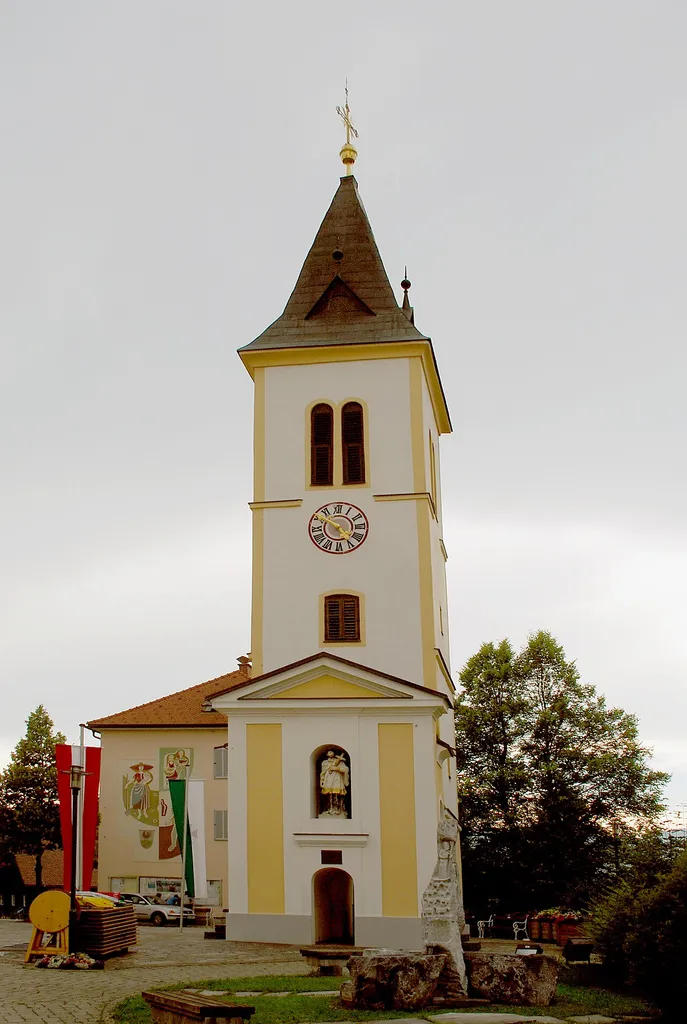 St Peter im Sulmtal, Steiermark, Österreich: Kirchturm