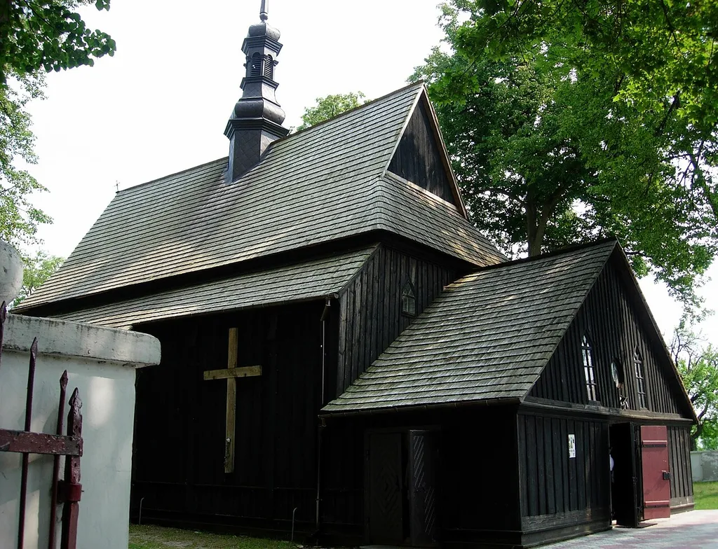 Church in Gliniany (Poland)