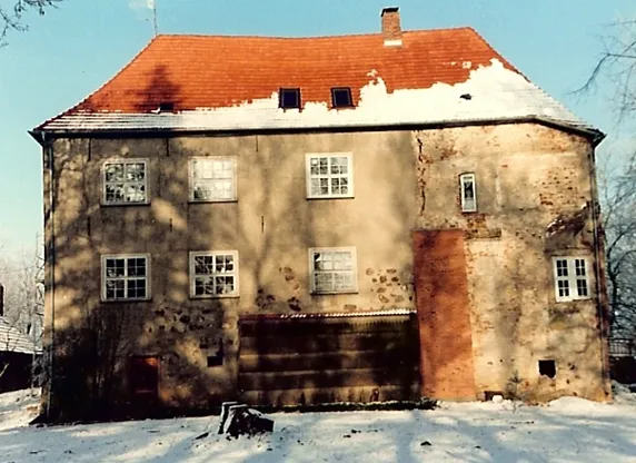 Wasserburg Turow, vor Sanierung