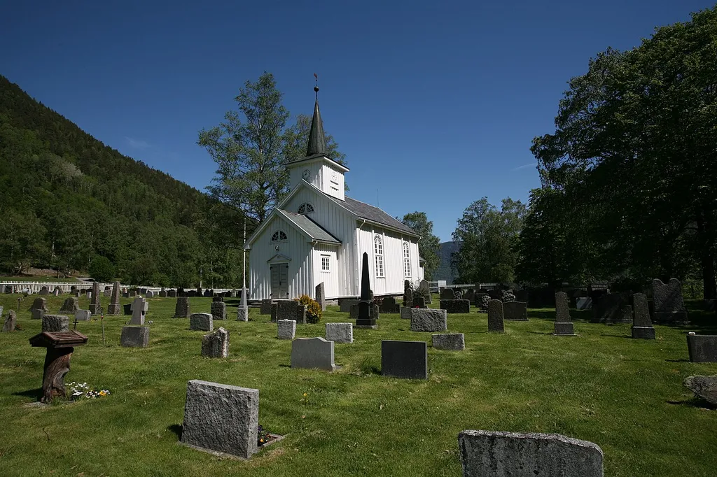 Picture of Mæl kirke (Telemark - Norway)