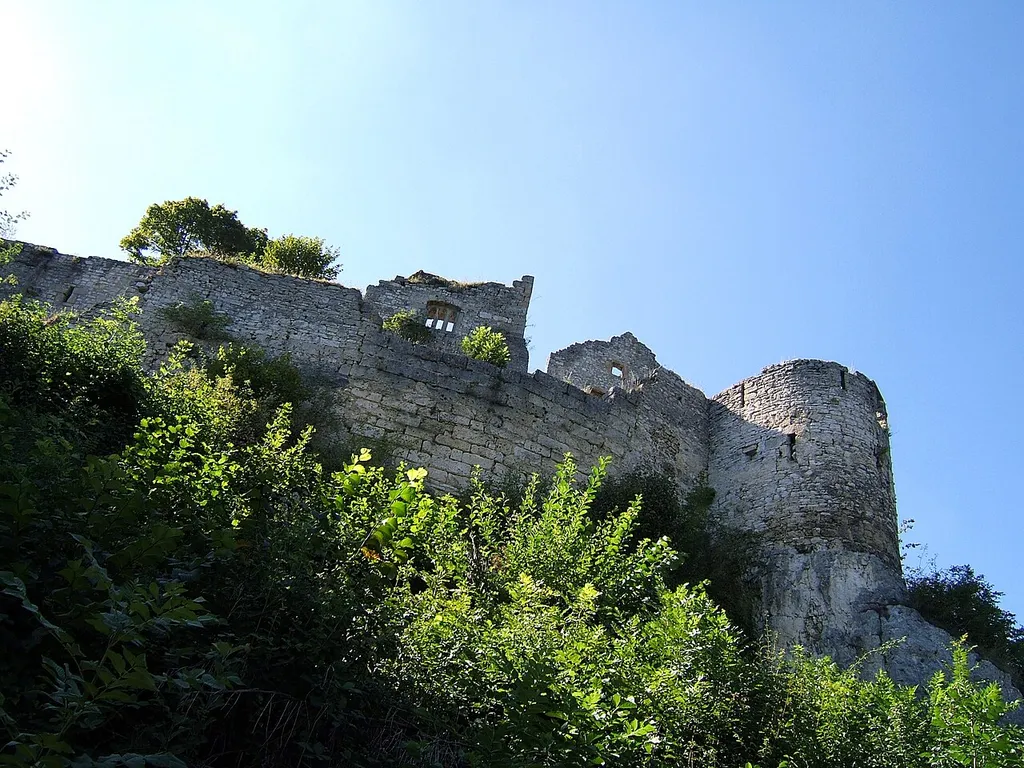 Ruins of Castle Hohenurach in Germany