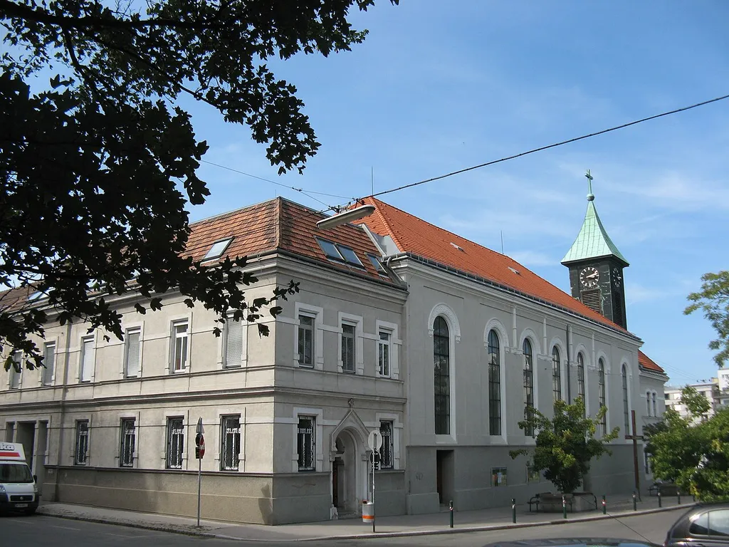 Salvatorianerkirche zu den hl. Aposteln, Salvatorianerplatz 1, Wien-Favoriten