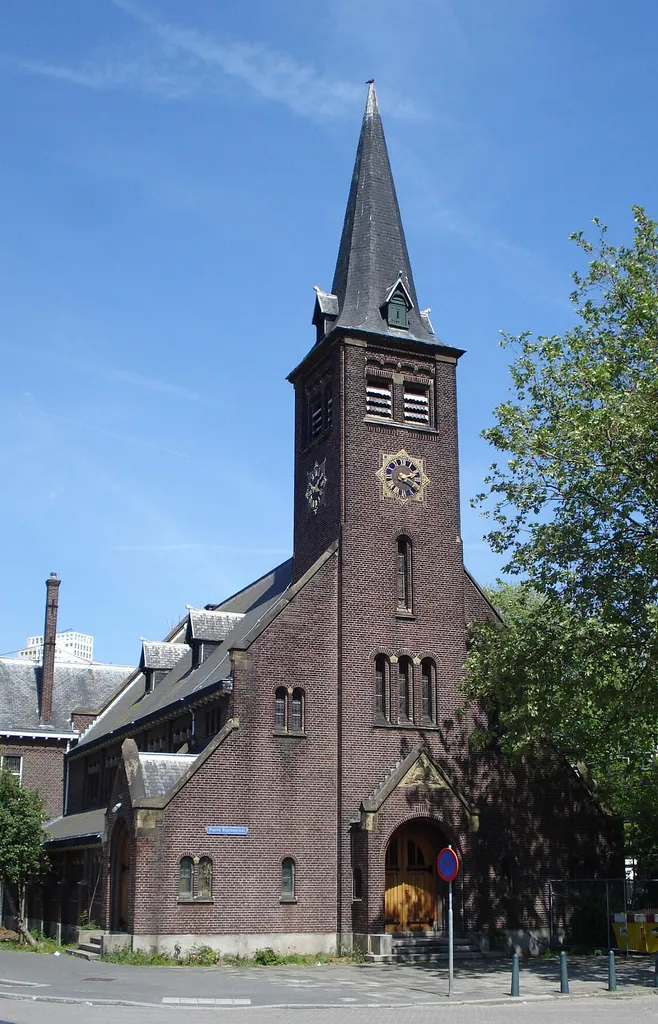 Rotterdam, Waalse kerk aan de Schiedamse Vest