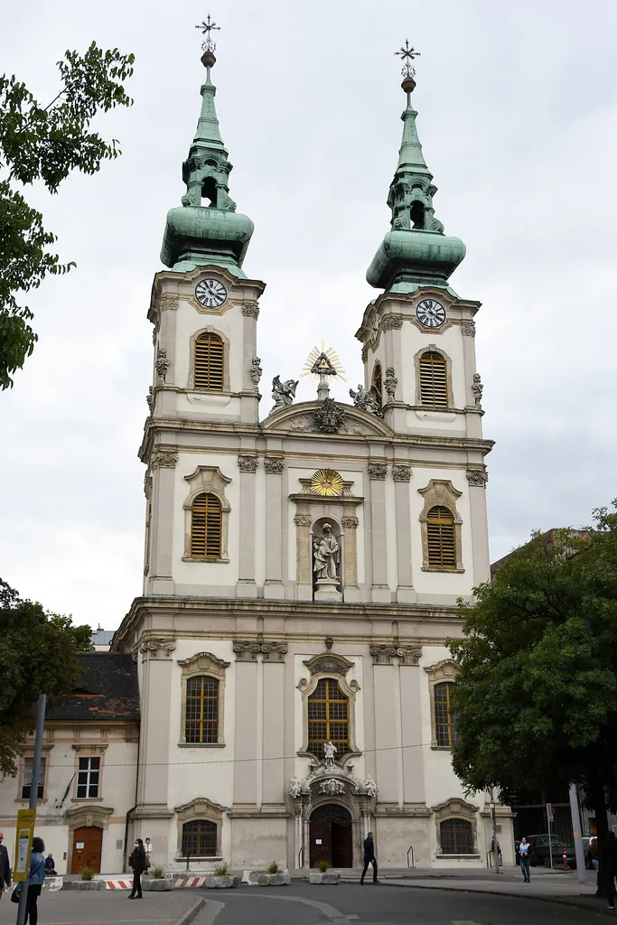 Roman Catholic church in Felsővíziváros, Budapest, Hungary