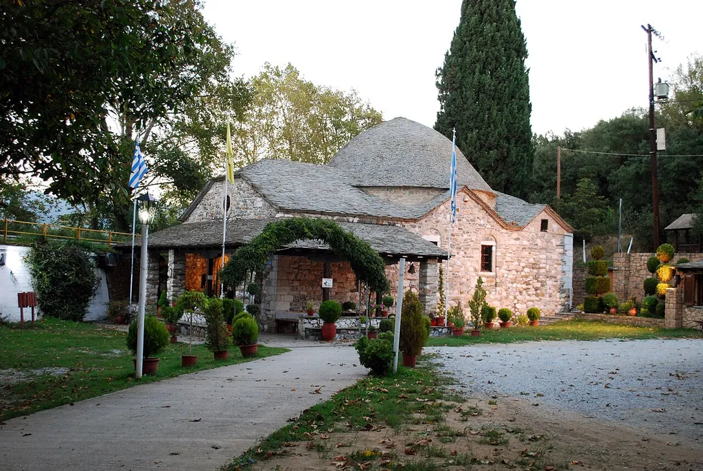 Agia Marina close to Rentina in the Thessaloniki regional unit, Greece.