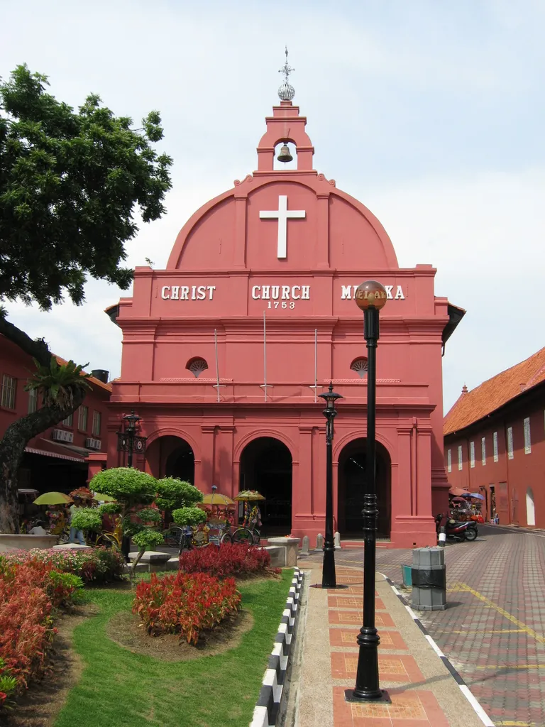 First Church of Melaka, that was built by the Dutch in 1753.