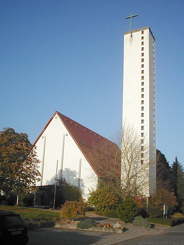 Kath. Herz-Jesu-Kirche in Mosbach-Reichenbuch, Baden-Württemberg, Deutschland