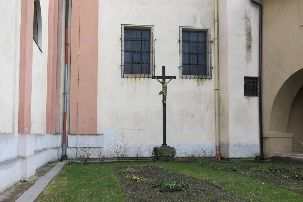 Wayside cross in Děčín in Děčín District – entry no. 19047.