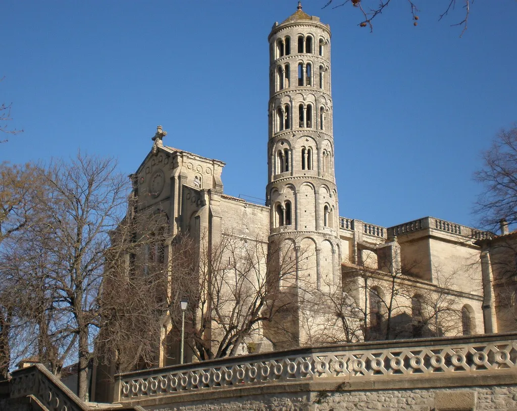 la cathédrale Saint-Théodorit d'Uzès (Gard)