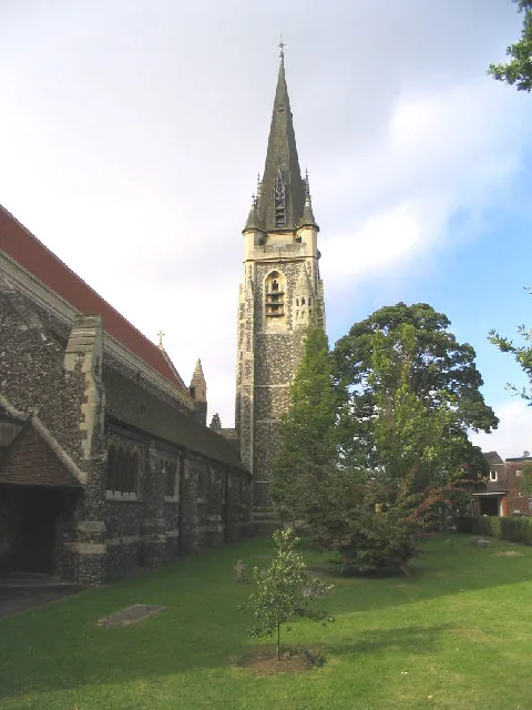 St. Thomas of Canterbury Parish Church, Brentwood. Built in 1883, this church is a Grade II* listed building. The name of the church reflects the long association between the town and St. Thomas a Becket.