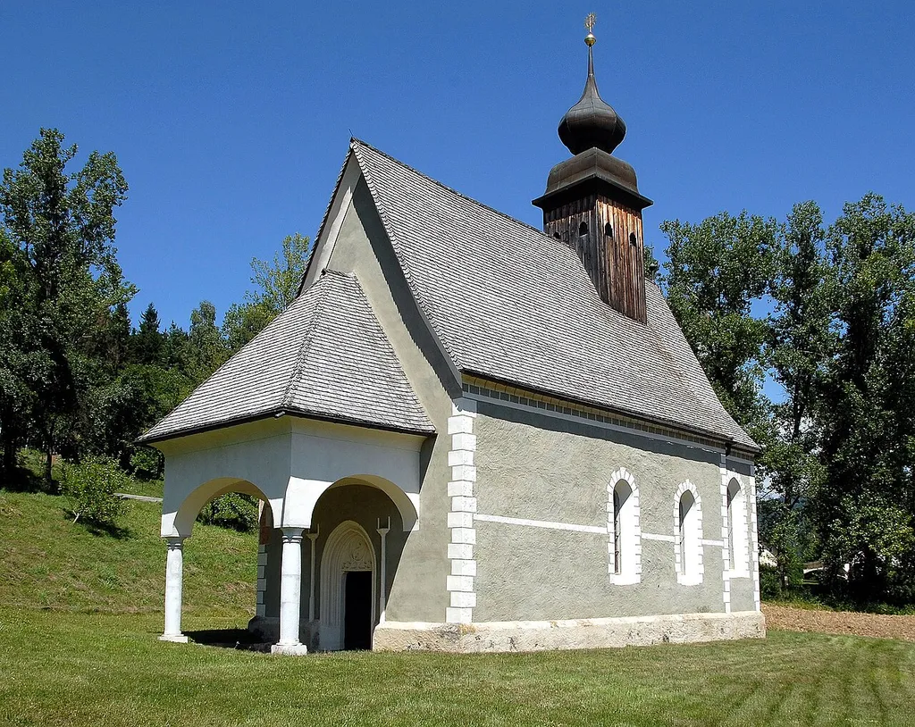 Subsidiary church Saints Peter and Paul at Eppersdorf, municipality Brückl, district Sankt Veit an der Glan, Carinthia / Austria / EU