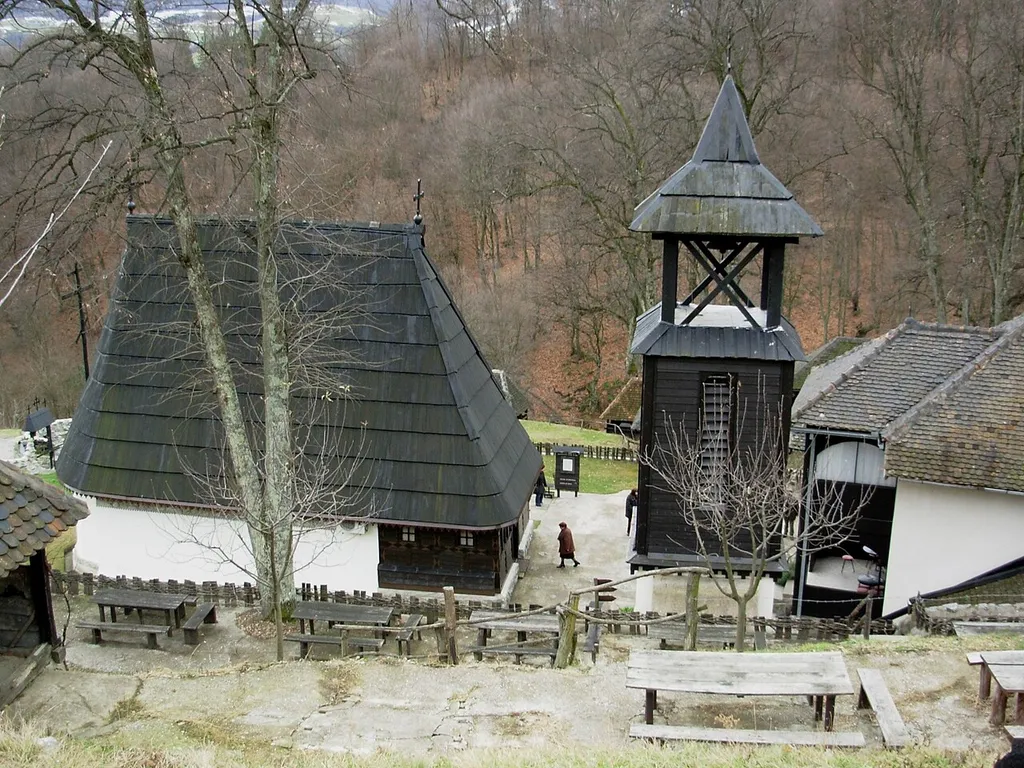 Church of Dobri Potok (Good Creek) near Krupanj, Serbia