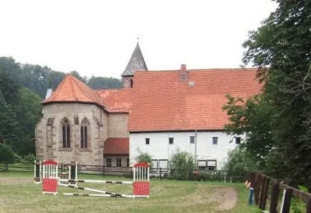 Klosteranlage Clus (Bad Gandersheim) von Osten