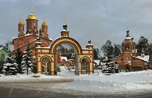 Saints Peter and Paul Orthodox church in Ilinsky