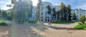 Maritime college (former school) building in Saint Petersburg
