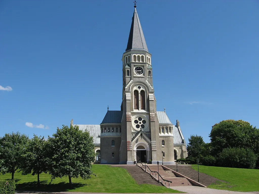 The church in Svedala, Skåne, Sweden
