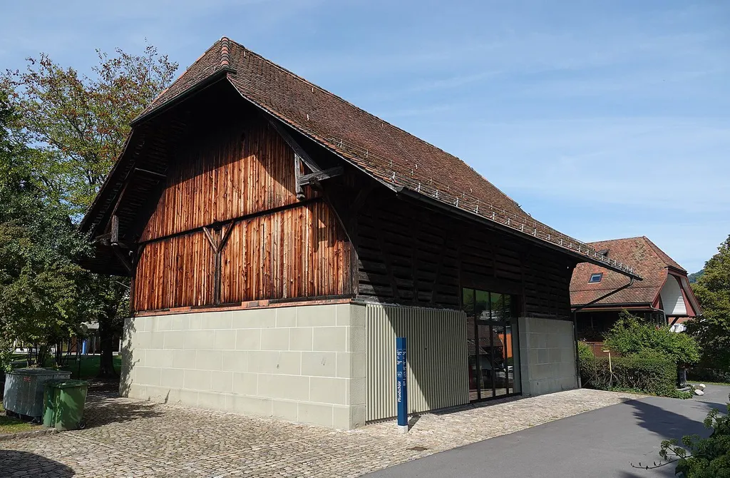 Pfrundscheune von 1771, heute als Heimatmuseum genutzt