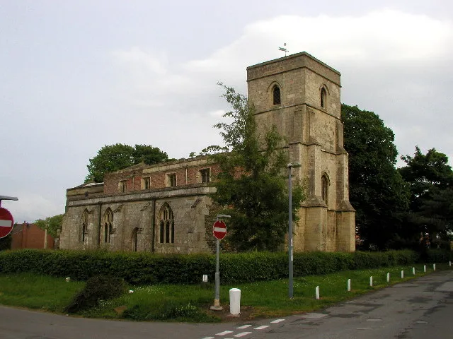 St Nicholas' Church, Keyingham, East Riding of Yorkshire, England.Viewed from MR: TA24482553.