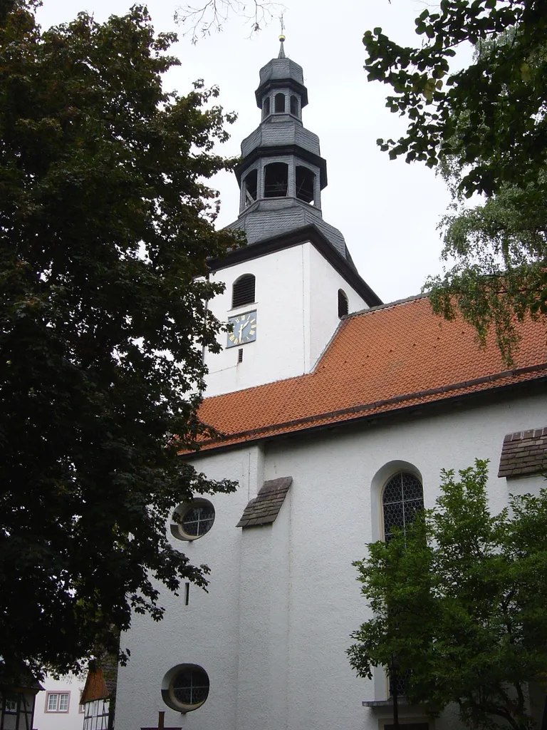 Catholic St. Johannes Baptist Kirche in Beverungen (Germany)
