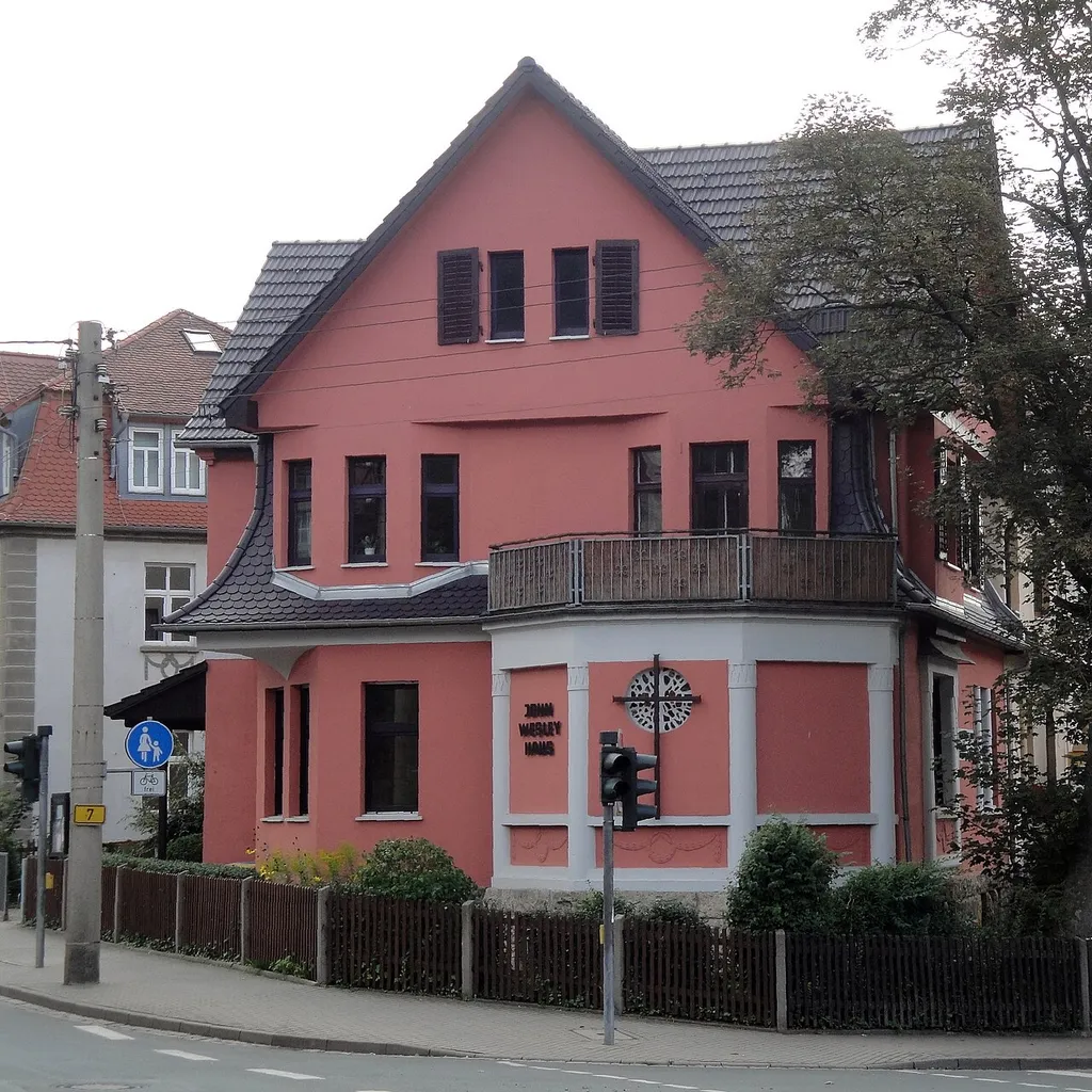 John-Wesley-Haus, Evangelisch-methodistische Kirche (EmK), Humboldtstraße/Ecke Erfurter Straße, Jena