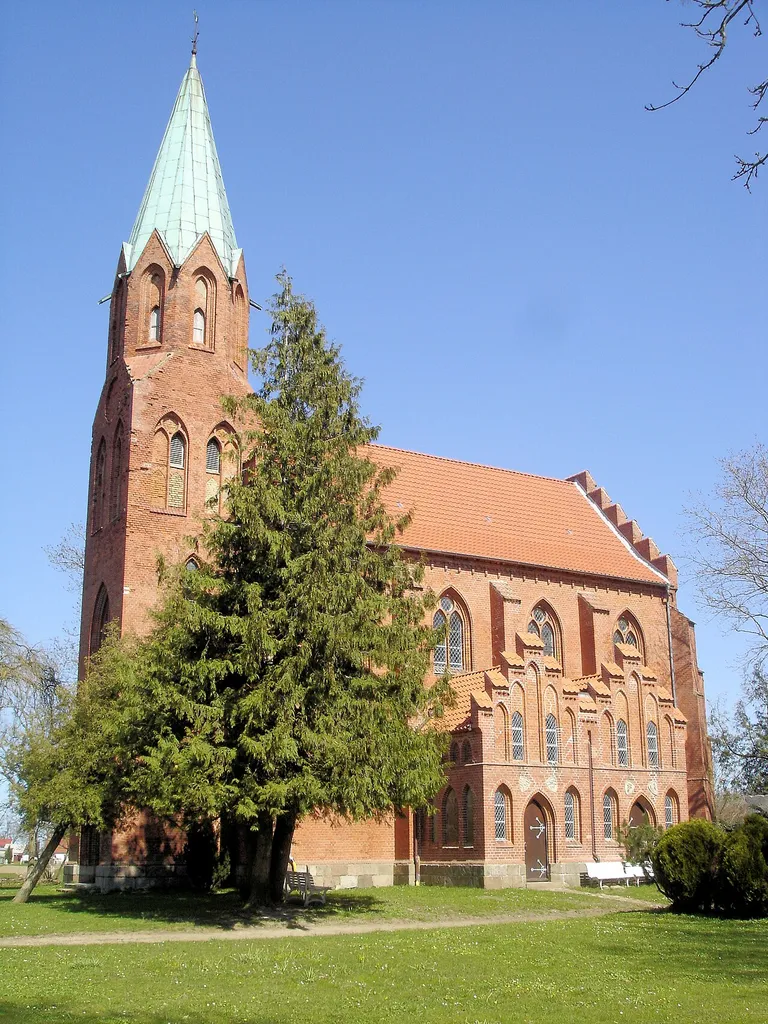 Church Pantlitz, Mecklenburg, Germany