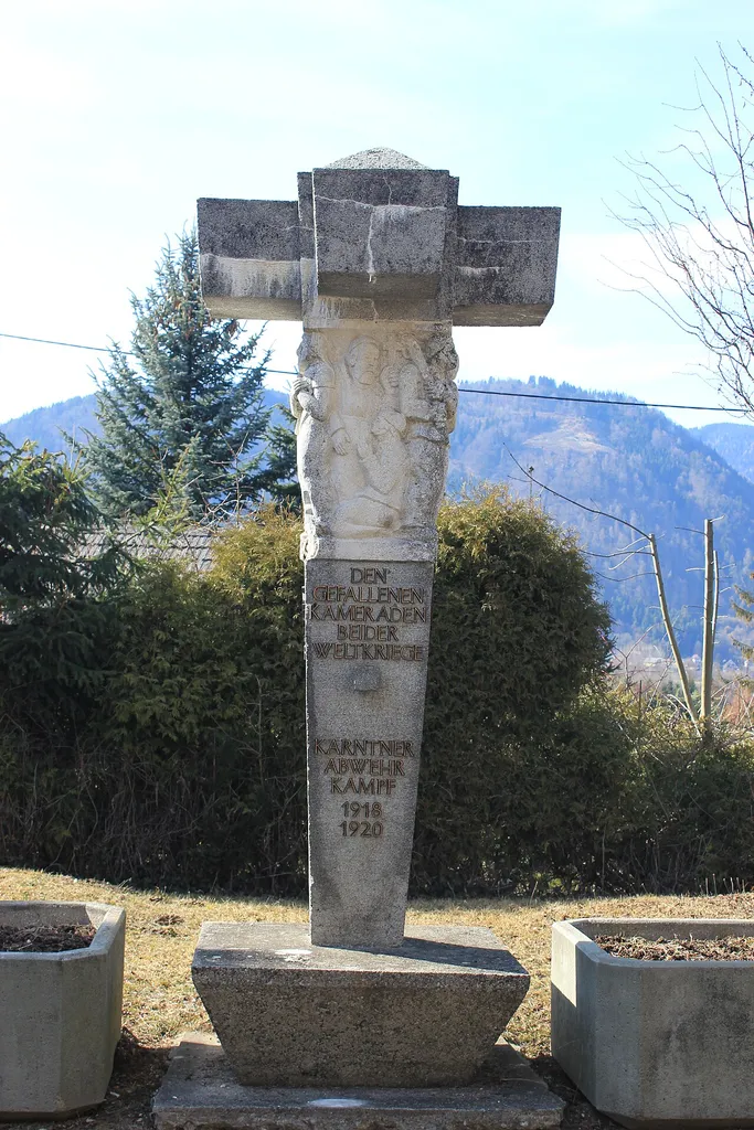 War memoria St. Andrä in the community of Villach