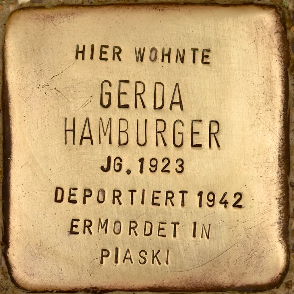 Stolperstein für Gerda Hamburger