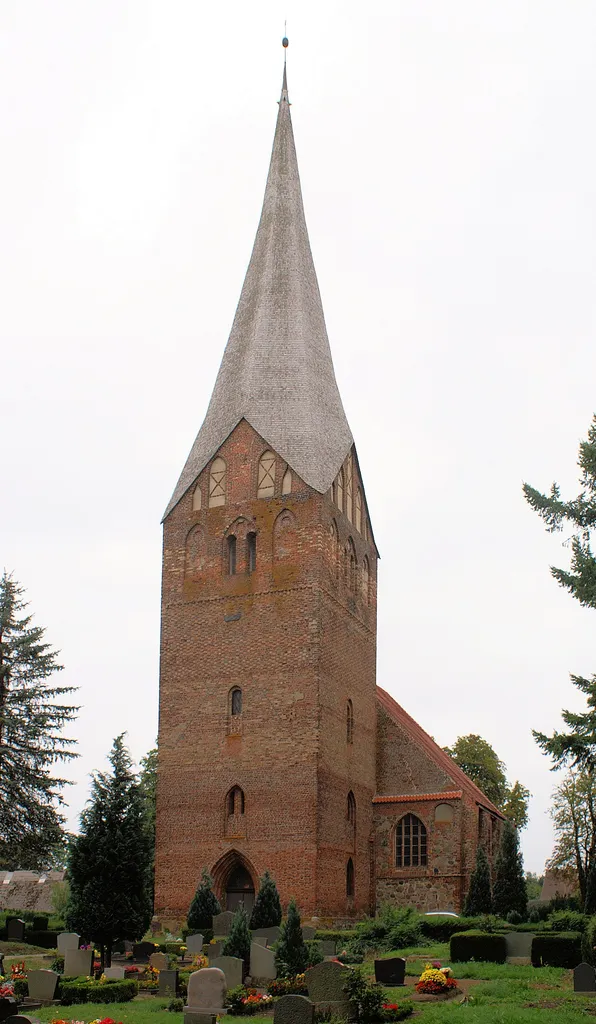 Church in Wusterhusen - Landkreis Ostvorpommern - Germany