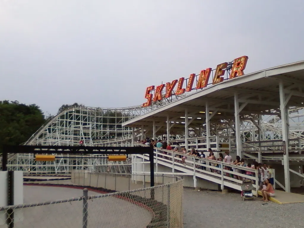 Skyliner rollercoaster at Lakemont Park, Altoona, PA
