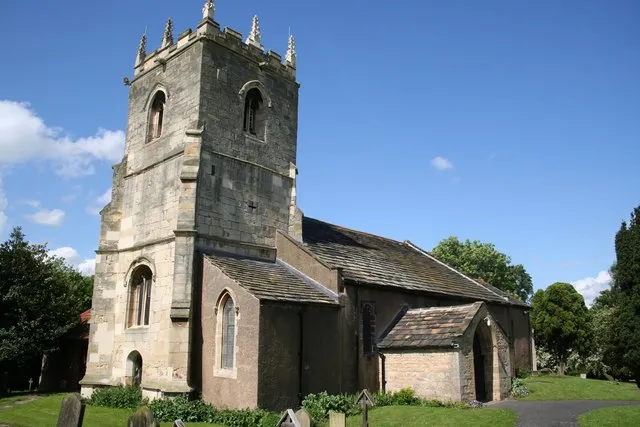 St Wifrid's parish church, Cantley, South Yorkshire, seen from the south
