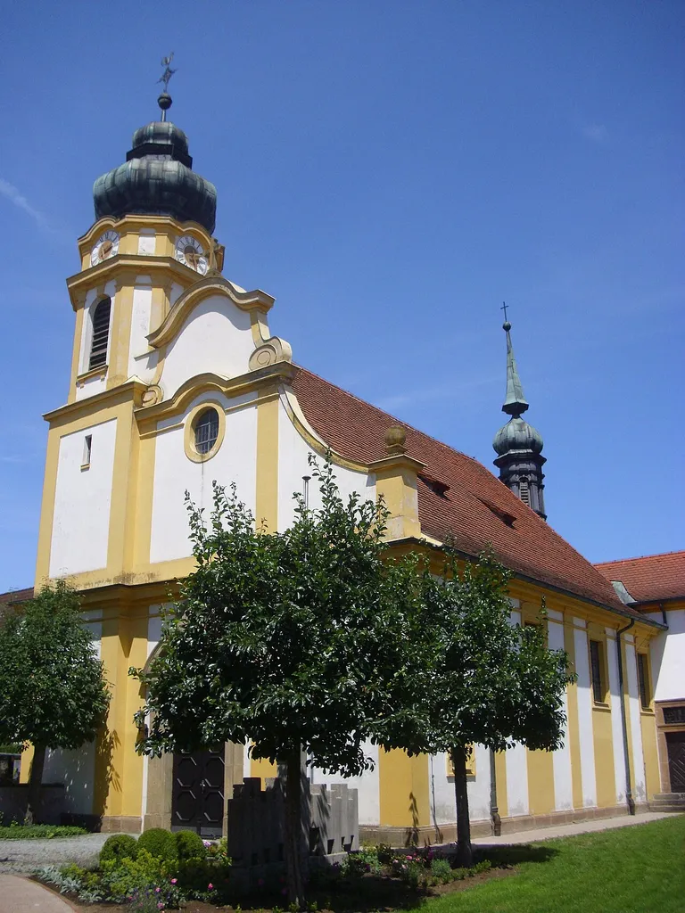 Church Assumption in Medlitz near Rattelsdorf
