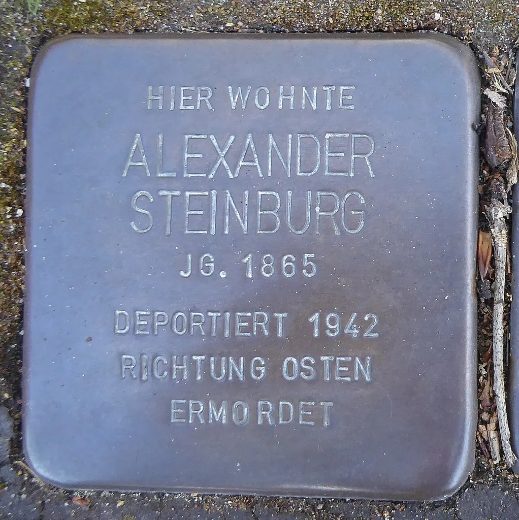 Stolperstein Alexander Steinburg