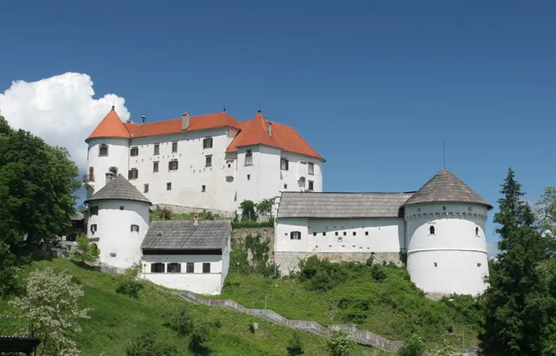 Velenje castle (Velenje, Slovenia) with castle walls