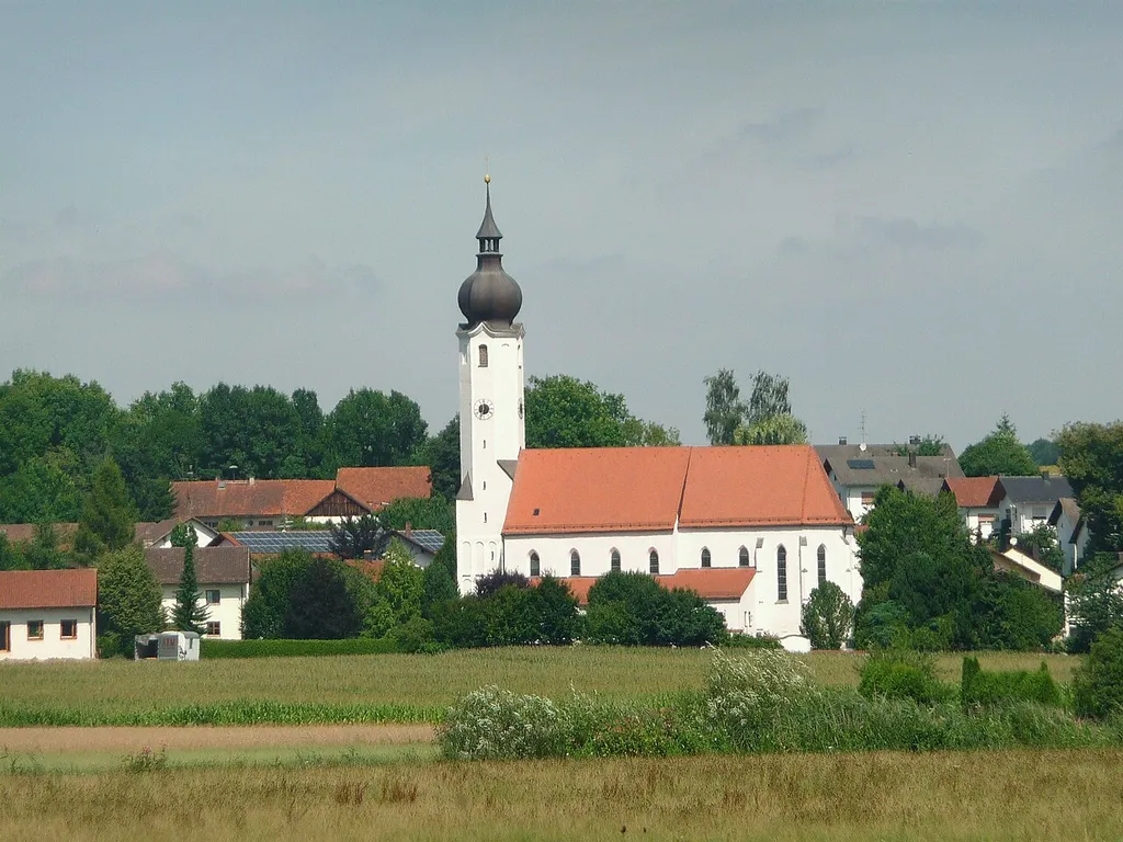 St Mary and Dionysius Parish Church, Loizenkirchen, Germany.