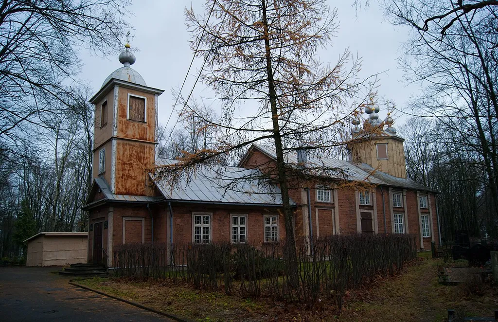 Wooden church in Riga