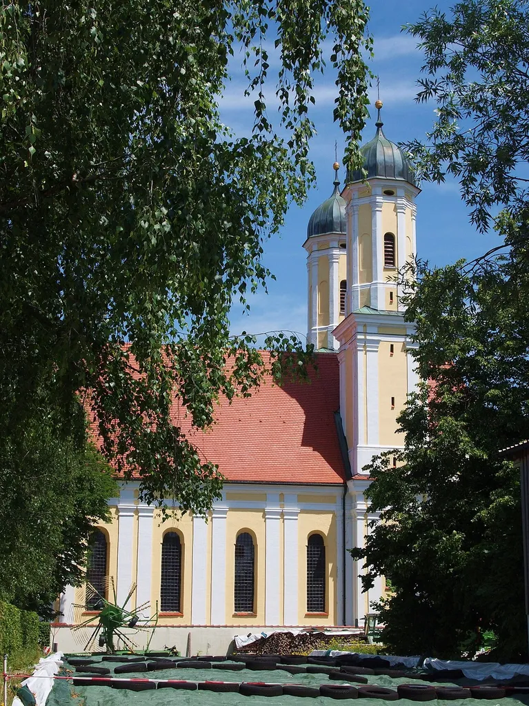 Obergermaringen, Landkreis Ostallgäu, Wallfahrtskirche St. Wendelin, Kaufbeurer Straße 17