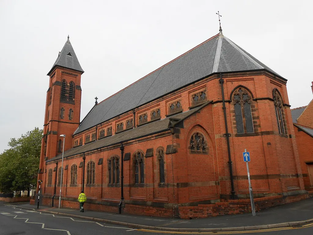 St Mary's Church, Crewe, Cheshire, England.