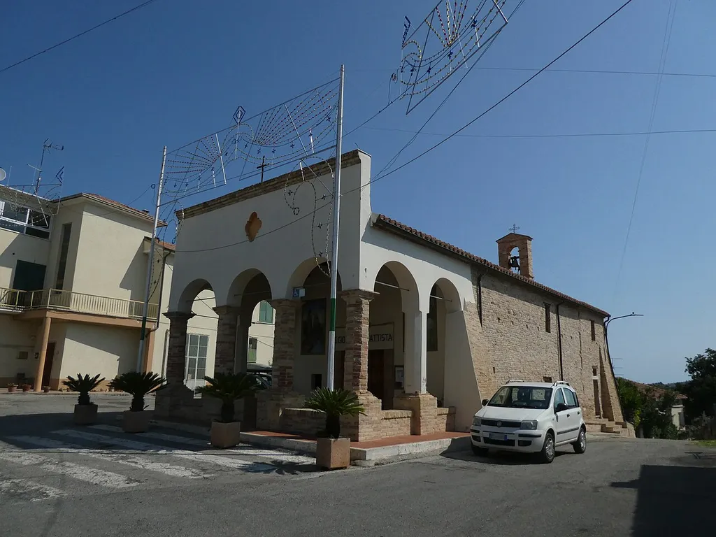 Mosciano Sant'Angelo (Abruzzo, Italy), Saint John the Baptist church