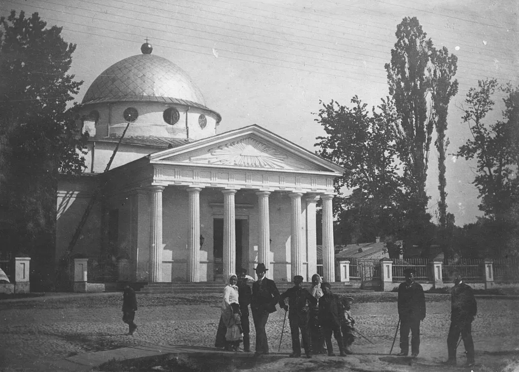 Магілёў (Mahiloŭ), пляц Саборны (plac Saborny). Царква Сьвятога Ёсіфа