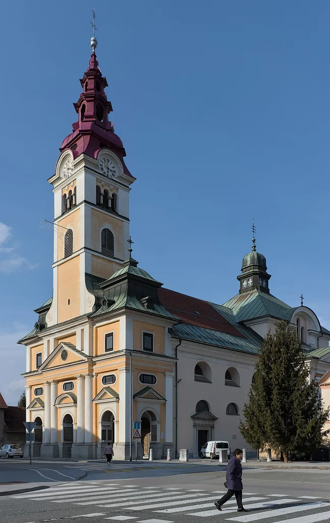 St. Vitus's Parish Church in Šentvid, Ljubljana.