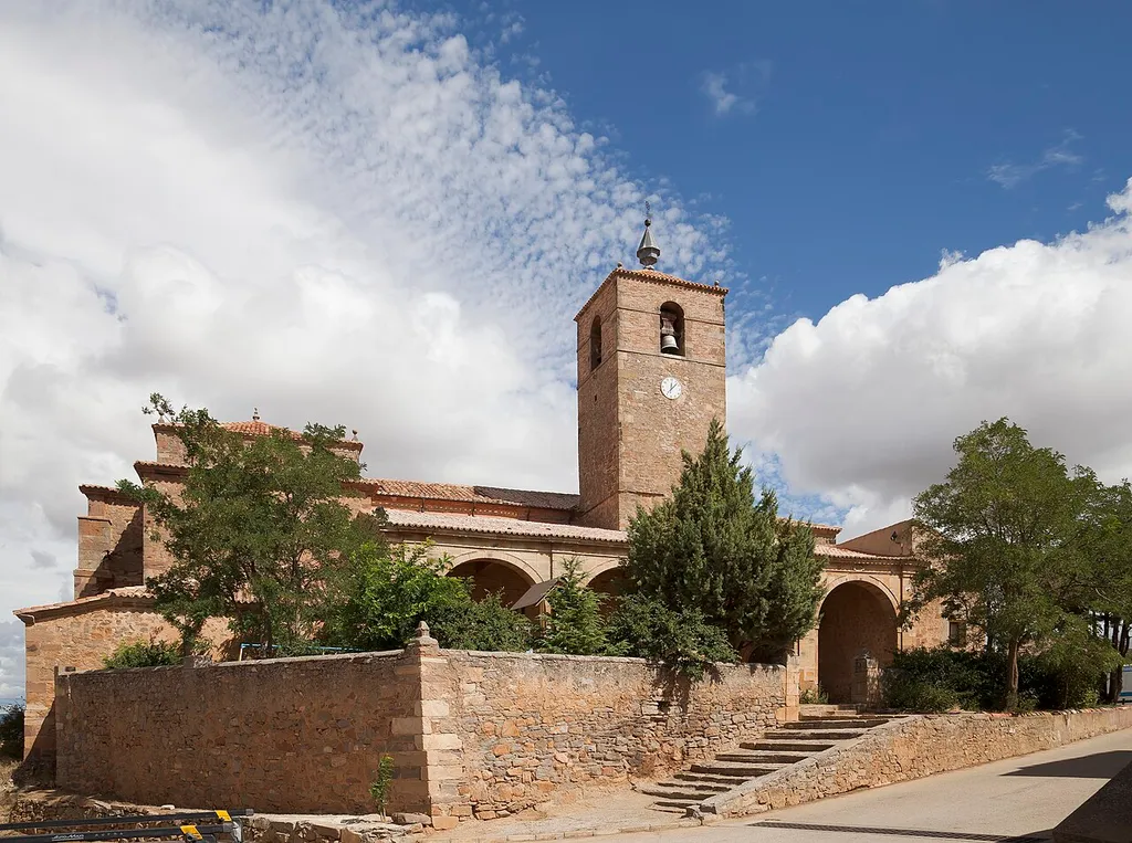 Church of the Saints Justo and Pastor, Noviercas, Spain