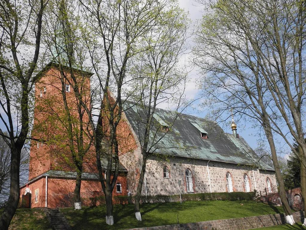 Church in Juditten (Mendelejewo) in Kaliningrad in Russia