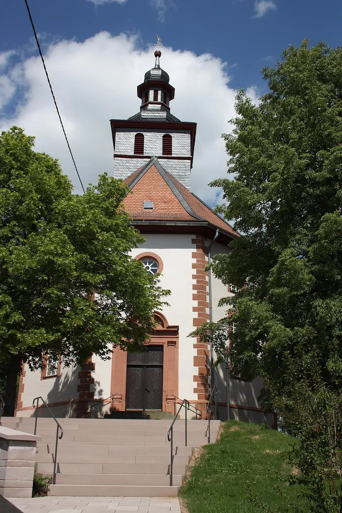 Evangelische Kirche in Grebenau im Vogelsbergkreis (Hessen)