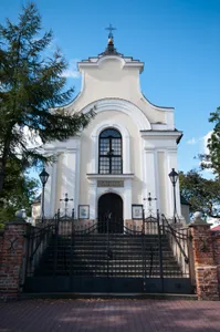 Church on a hill in Góra Kalwaria